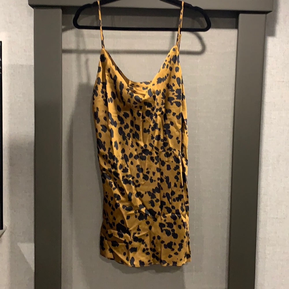 Crescent Brown Mini Dress